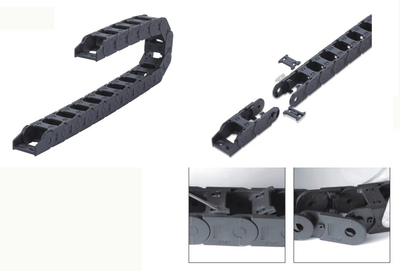 轻型拖链25系列桥式两侧开