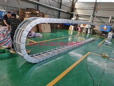 钢铝重型坦克拖链