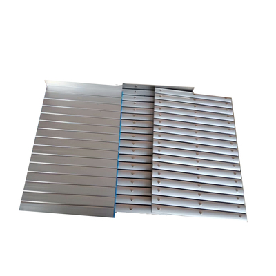 圆弧形台湾夹布铝帘