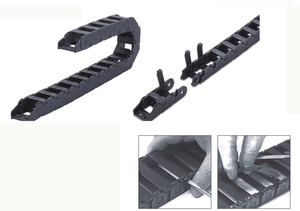 轻型拖链25系列连体内侧开